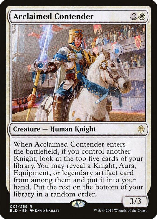 Acclaimed Contender [Throne of Eldraine] - La Boîte Mystère ( The Mystery Box)