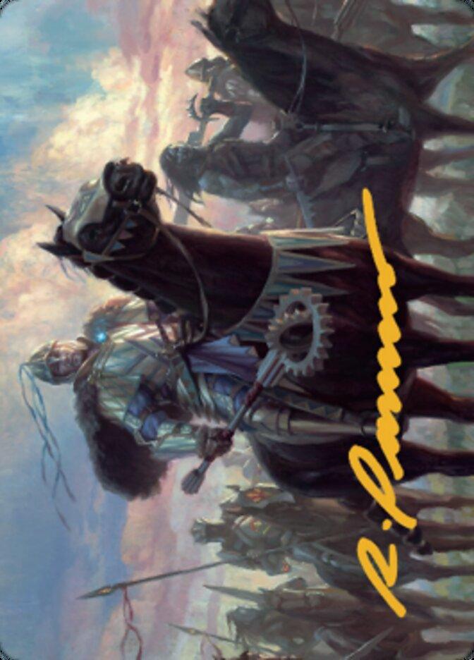 Shanid, Sleepers' Scourge Art Card (Gold-Stamped Signature) [Dominaria United Art Series] - La Boîte Mystère ( The Mystery Box)