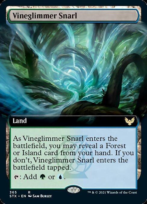Vineglimmer Snarl (Extended) [Strixhaven: School of Mages] - La Boîte Mystère ( The Mystery Box)