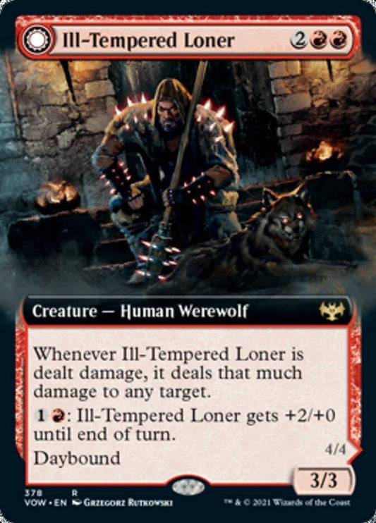 Ill-Tempered Loner // Howlpack Avenger (Extended) [Innistrad: Crimson Vow] - La Boîte Mystère ( The Mystery Box)