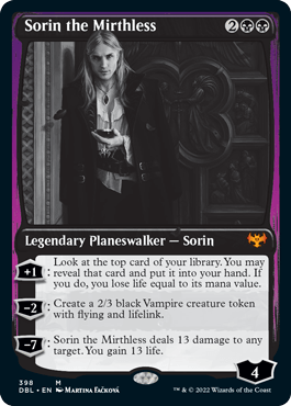 Sorin the Mirthless [Innistrad: Double Feature] - La Boîte Mystère ( The Mystery Box)