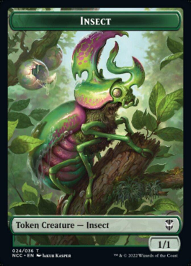 Ogre // Insect Double-sided Token [Streets of New Capenna Commander Tokens] - La Boîte Mystère ( The Mystery Box)