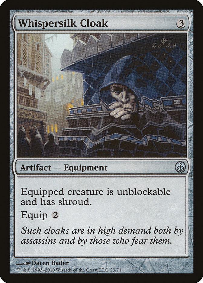 Whispersilk Cloak [Duel Decks: Phyrexia vs. the Coalition] - La Boîte Mystère ( The Mystery Box)
