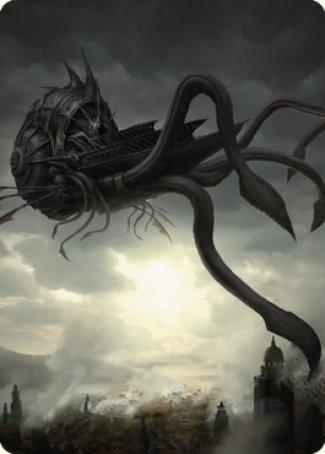 Nautiloid Ship Art Card [Commander Legends: Battle for Baldur's Gate Art Series] - La Boîte Mystère ( The Mystery Box)