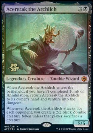 Acererak the Archlich [Dungeons & Dragons: Adventures in the Forgotten Realms Prerelease Promos] - La Boîte Mystère ( The Mystery Box)