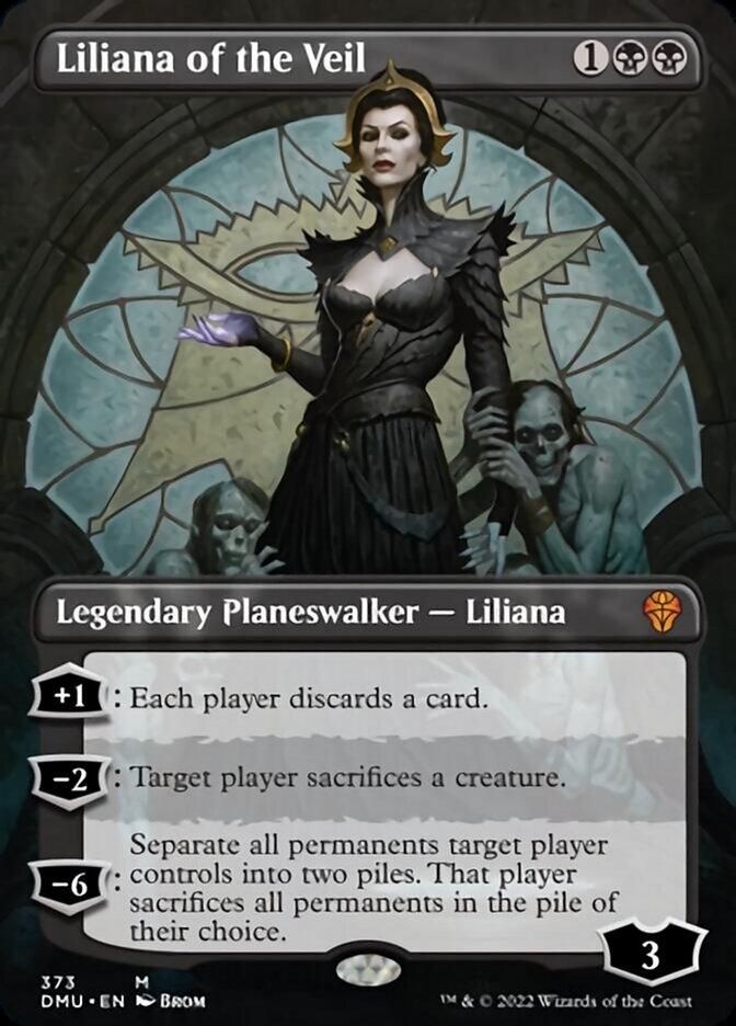 Liliana of the Veil (Borderless) [Dominaria United] - La Boîte Mystère ( The Mystery Box)