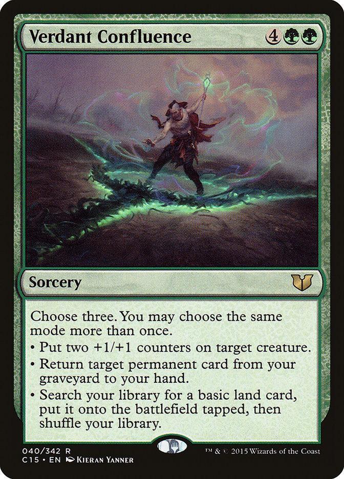 Verdant Confluence [Commander 2015] - La Boîte Mystère ( The Mystery Box)