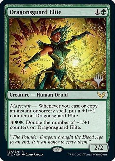 Dragonsguard Elite (Promo Pack) [Strixhaven: School of Mages Promos] - La Boîte Mystère ( The Mystery Box)