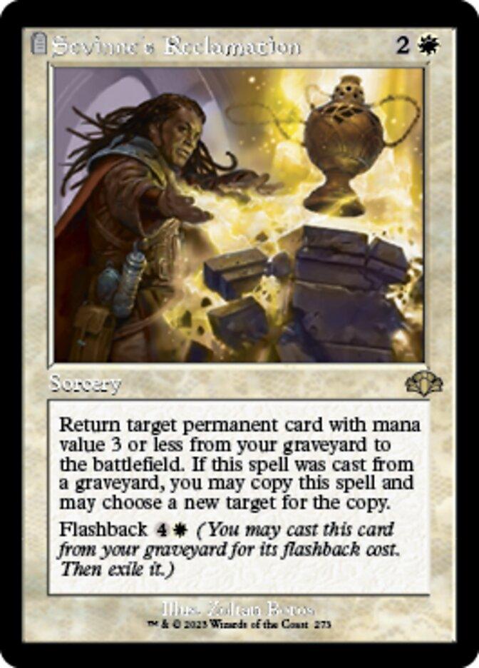 Sevinne's Reclamation (Retro) [Dominaria Remastered] - La Boîte Mystère ( The Mystery Box)