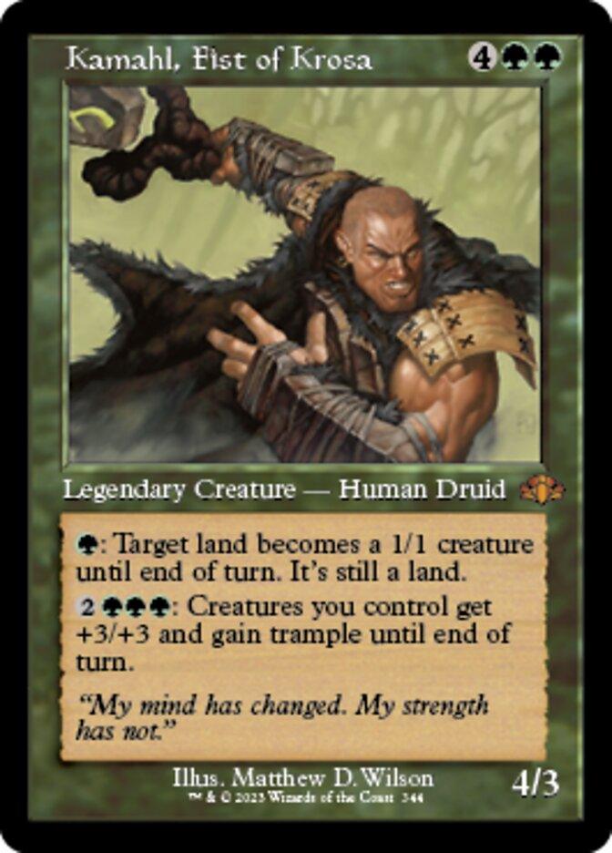 Kamahl, Fist of Krosa (Retro) [Dominaria Remastered] - La Boîte Mystère ( The Mystery Box)