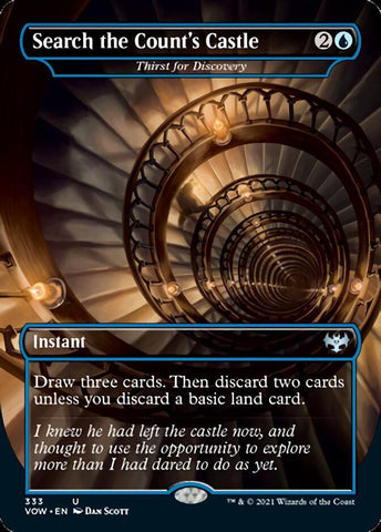 Thirst for Discovery - Search the Count's Castle [Innistrad: Crimson Vow] - La Boîte Mystère ( The Mystery Box)