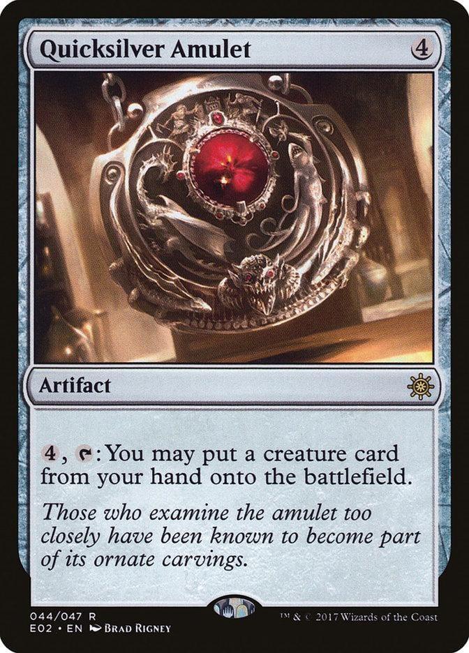 Quicksilver Amulet [Explorers of Ixalan] - La Boîte Mystère ( The Mystery Box)