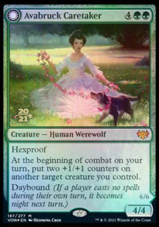 Avabruck Caretaker // Hollowhenge Huntmaster [Innistrad: Crimson Vow Prerelease Promos] - La Boîte Mystère ( The Mystery Box)