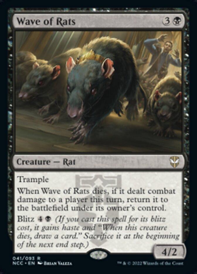 Wave of Rats [Streets of New Capenna Commander] - La Boîte Mystère ( The Mystery Box)