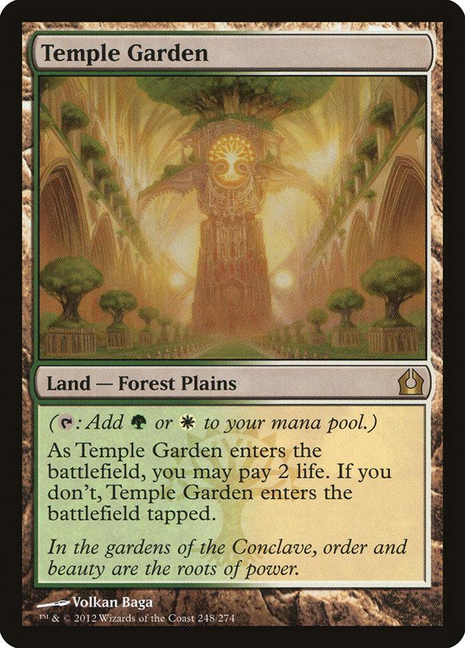 Temple Garden [Return to Ravnica] - La Boîte Mystère ( The Mystery Box)