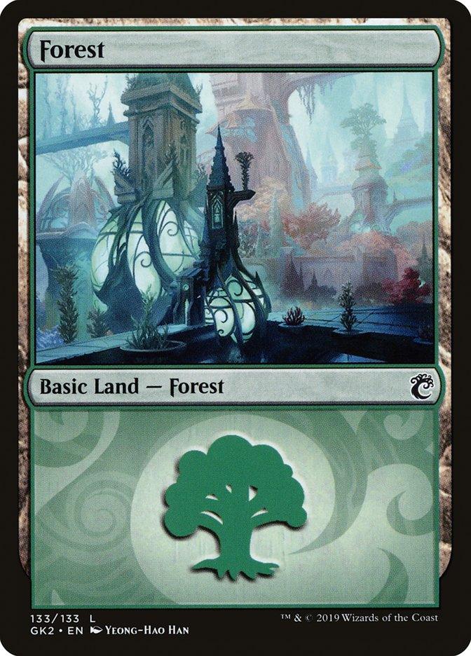 Forest (133) [Ravnica Allegiance Guild Kit] - La Boîte Mystère ( The Mystery Box)