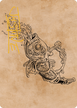 Decanter of Endless Water Art Card (Gold-Stamped Signature) [Commander Legends: Battle for Baldur's Gate Art Series] - La Boîte Mystère ( The Mystery Box)