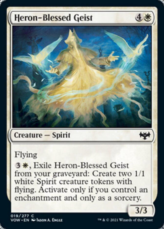 Heron-Blessed Geist [Innistrad: Crimson Vow] - La Boîte Mystère ( The Mystery Box)
