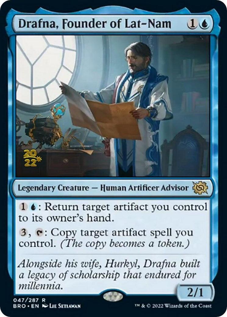 Drafna, Founder of Lat-Nam [The Brothers' War: Prerelease Promos] - La Boîte Mystère ( The Mystery Box)