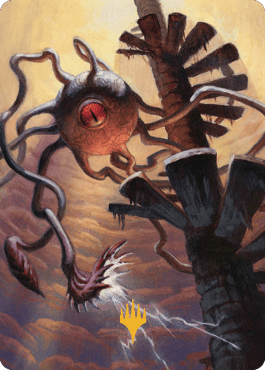 Death Kiss Art Card (Gold-Stamped Signature) [Commander Legends: Battle for Baldur's Gate Art Series] - La Boîte Mystère ( The Mystery Box)
