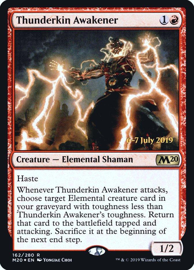 Thunderkin Awakener [Core Set 2020 Prerelease Promos] - La Boîte Mystère ( The Mystery Box)