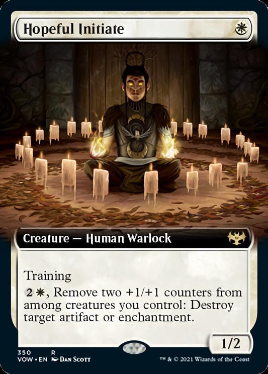 Hopeful Initiate (Extended) [Innistrad: Crimson Vow] - La Boîte Mystère ( The Mystery Box)