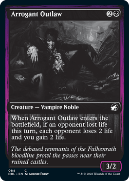 Arrogant Outlaw [Innistrad: Double Feature] - La Boîte Mystère ( The Mystery Box)