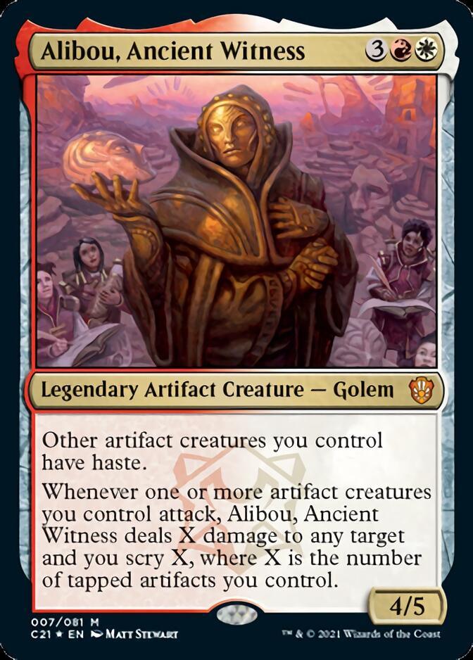 Alibou, Ancient Witness [Commander 2021] - La Boîte Mystère ( The Mystery Box)