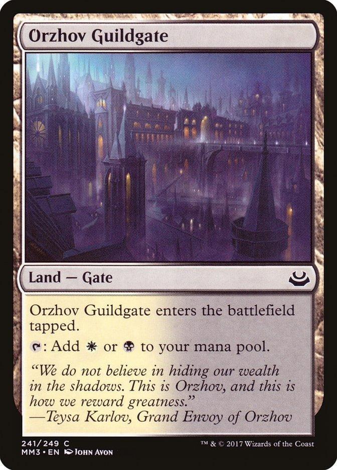 Orzhov Guildgate [Modern Masters 2017] - La Boîte Mystère ( The Mystery Box)