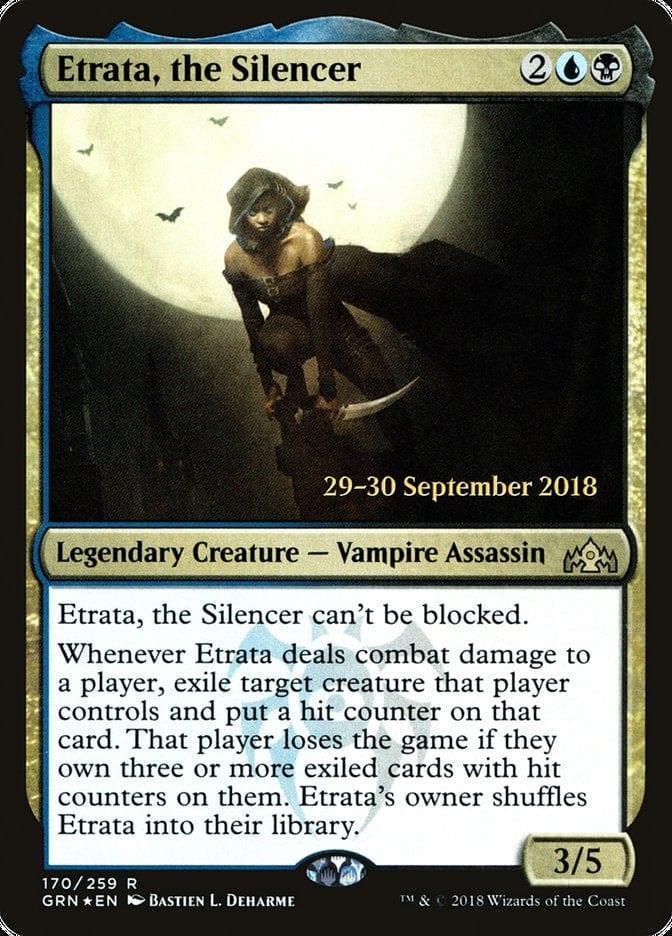 Etrata, the Silencer [Guilds of Ravnica Prerelease Promos] - La Boîte Mystère ( The Mystery Box)