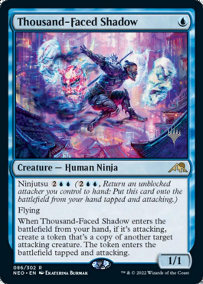 Thousand-Faced Shadow (Promo Pack) [Kamigawa: Neon Dynasty Promos] - La Boîte Mystère ( The Mystery Box)