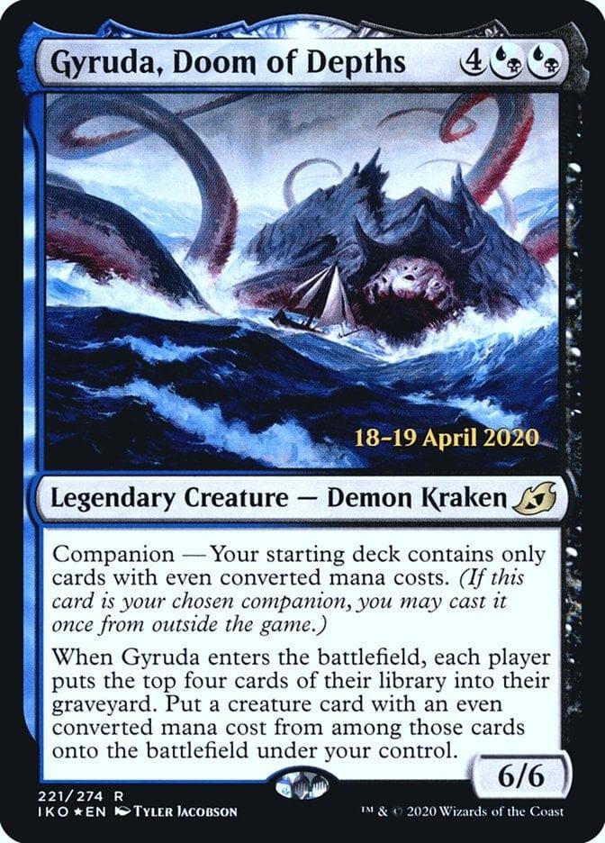 Gyruda, Doom of Depths [Ikoria: Lair of Behemoths Prerelease Promos] - La Boîte Mystère ( The Mystery Box)