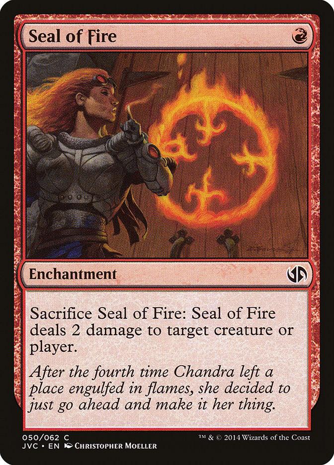 Seal of Fire [Duel Decks Anthology] - La Boîte Mystère ( The Mystery Box)