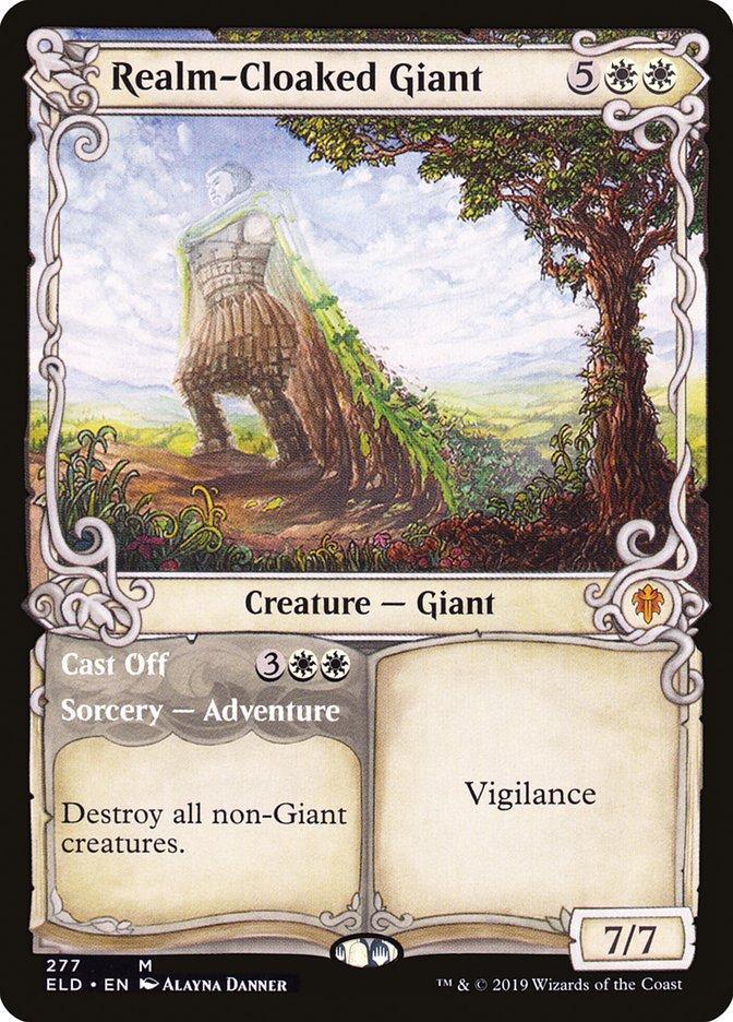 Realm-Cloaked Giant // Cast Off (Showcase) [Throne of Eldraine] - La Boîte Mystère ( The Mystery Box)