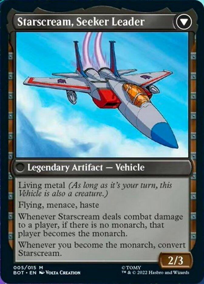 Starscream, Power Hungry // Starscream, Seeker Leader [Universes Beyond: Transformers] - La Boîte Mystère ( The Mystery Box)