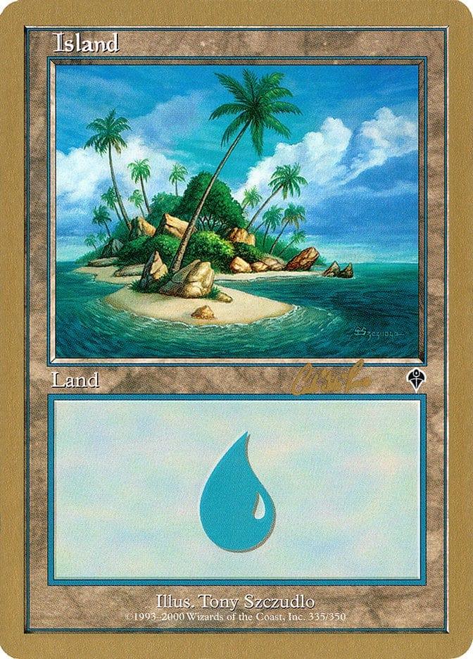 Island (cr335a) [World Championship Decks 2002] - La Boîte Mystère ( The Mystery Box)