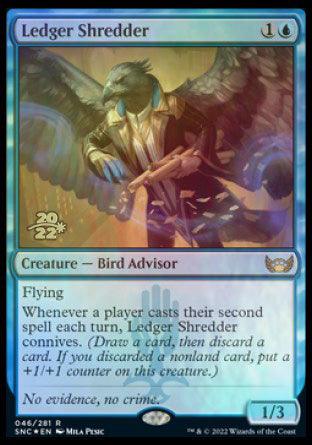 Ledger Shredder [Streets of New Capenna Prerelease Promos] - La Boîte Mystère ( The Mystery Box)