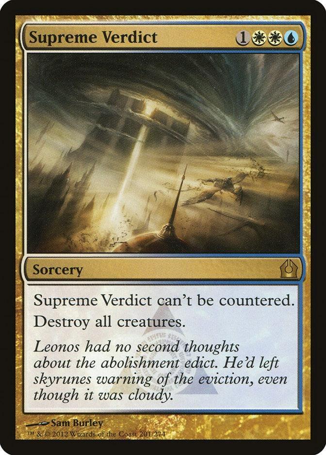 Supreme Verdict [Return to Ravnica] - La Boîte Mystère ( The Mystery Box)