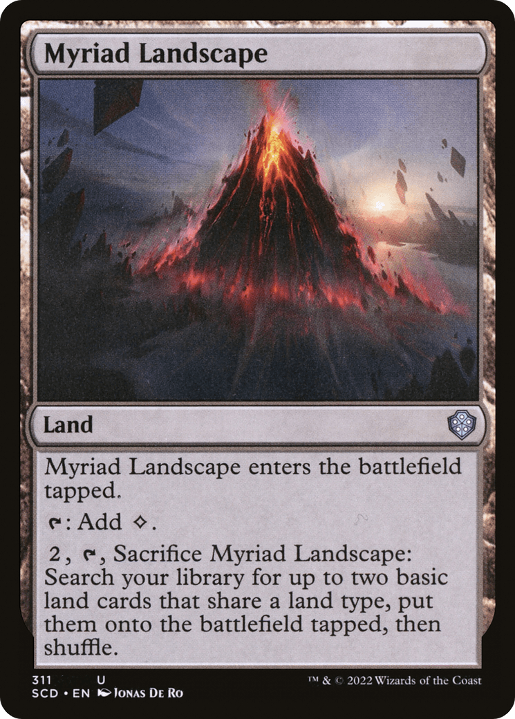 Myriad Landscape [Starter Commander Decks] - La Boîte Mystère ( The Mystery Box)