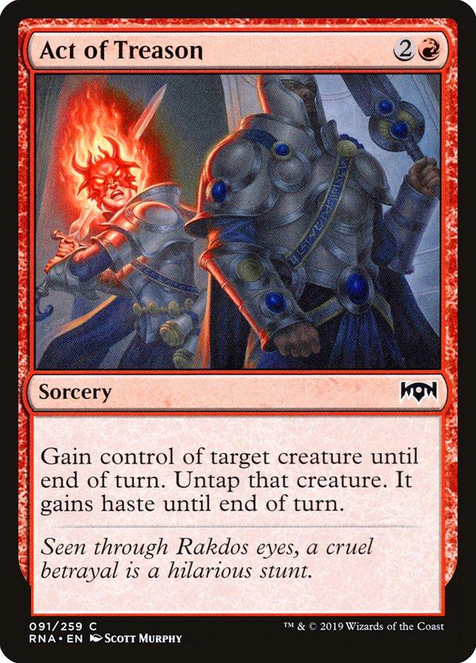 Act of Treason [Ravnica Allegiance] - La Boîte Mystère ( The Mystery Box)