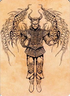 Raphael, Fiendish Savior Art Card (75) [Commander Legends: Battle for Baldur's Gate Art Series] - La Boîte Mystère ( The Mystery Box)