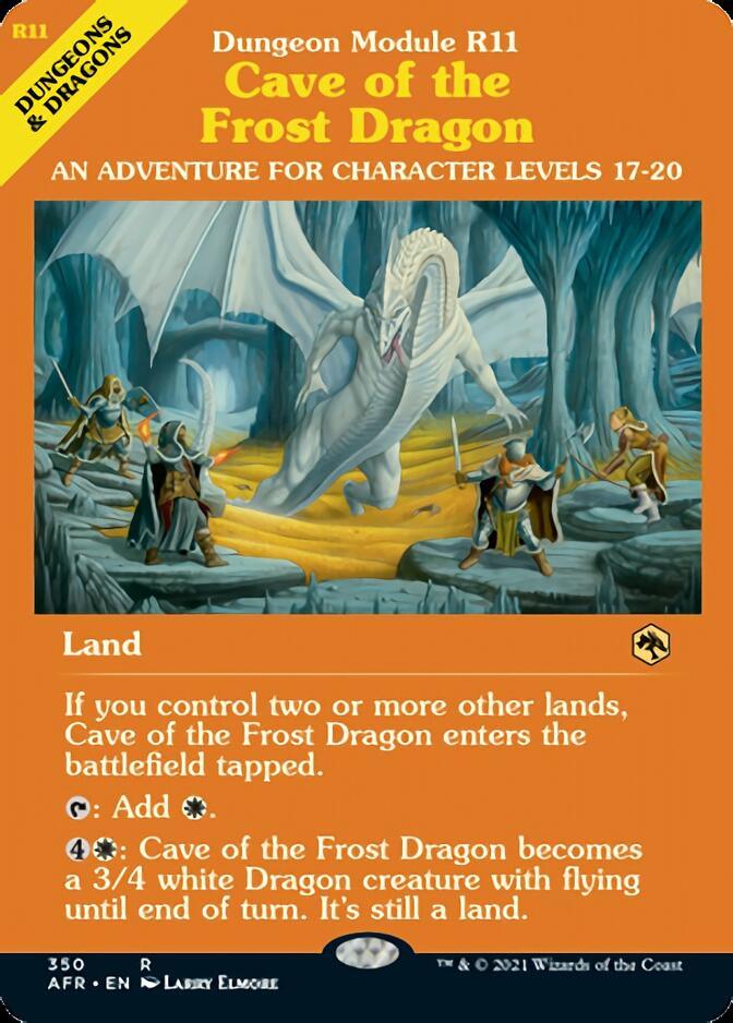 Cave of the Frost Dragon (Dungeon Module) [Dungeons & Dragons: Adventures in the Forgotten Realms] - La Boîte Mystère ( The Mystery Box)