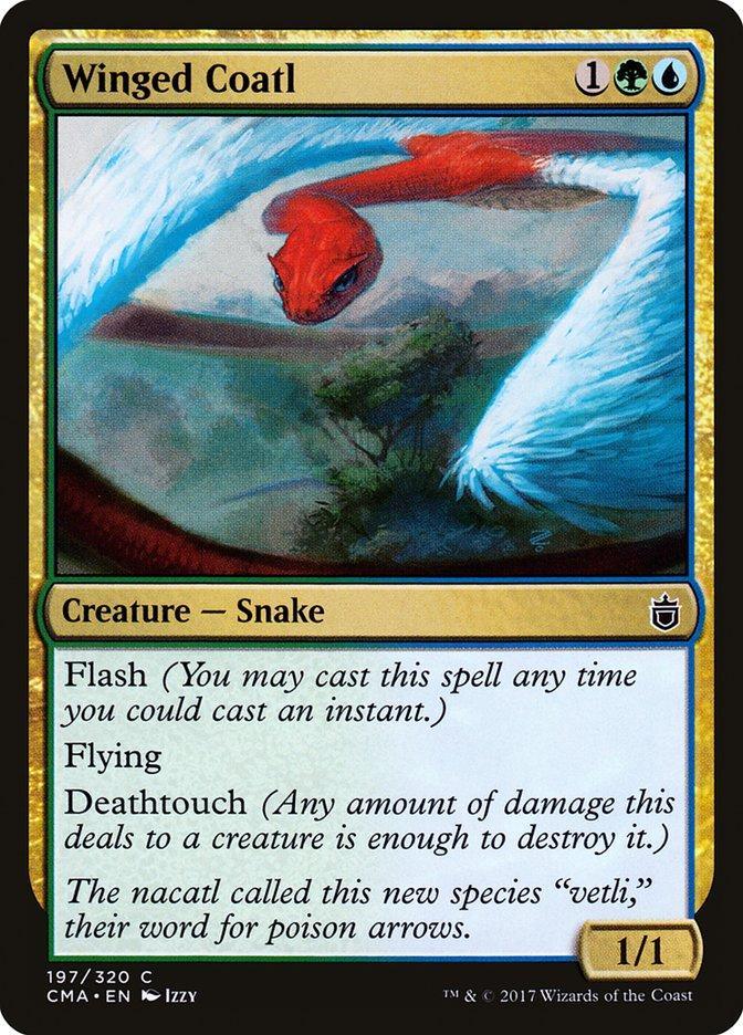 Winged Coatl [Commander Anthology] - La Boîte Mystère ( The Mystery Box)