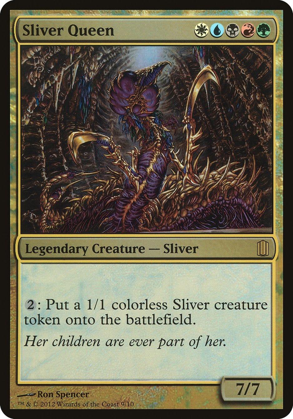 Sliver Queen (Oversized) [Commander's Arsenal Oversized] - La Boîte Mystère ( The Mystery Box)