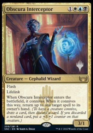 Obscura Interceptor (Promo Pack) [Streets of New Capenna Promos] - La Boîte Mystère ( The Mystery Box)