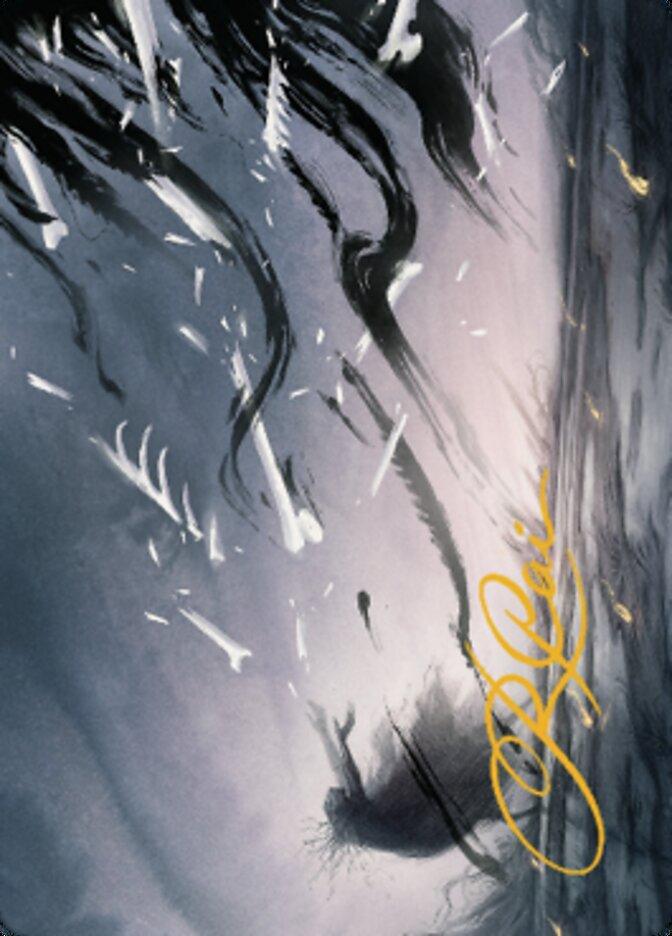 Shadow Prophecy Art Card (Gold-Stamped Signature) [Dominaria United Art Series] - La Boîte Mystère ( The Mystery Box)