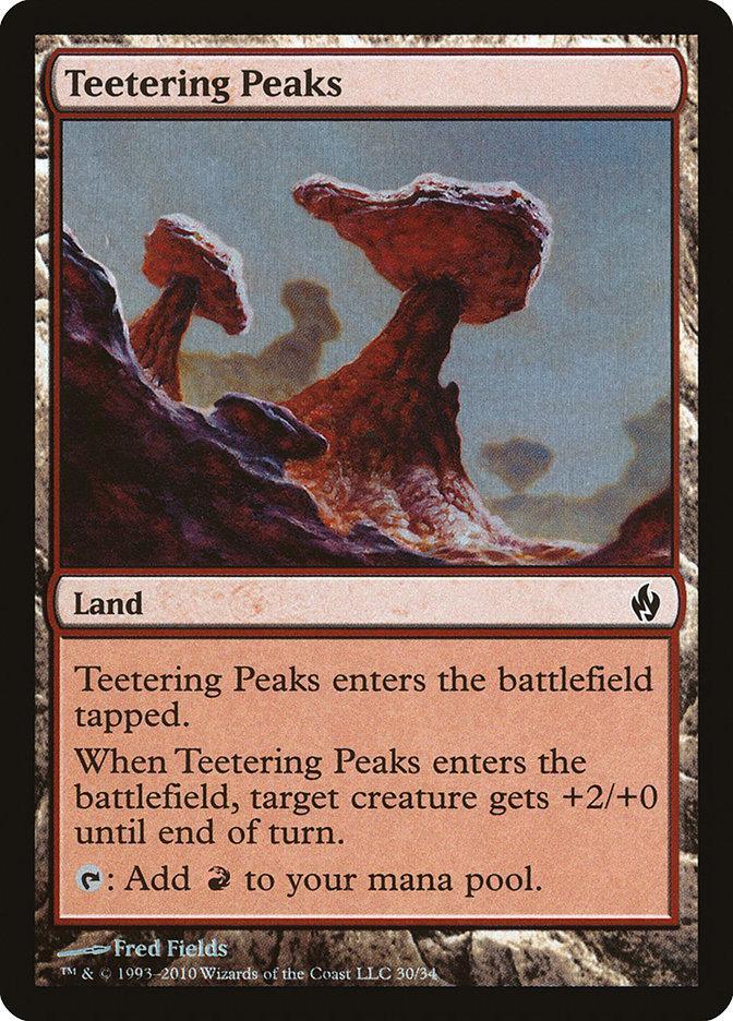 Teetering Peaks [Premium Deck Series: Fire and Lightning] - La Boîte Mystère ( The Mystery Box)