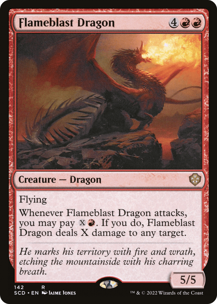Flameblast Dragon [Starter Commander Decks] - La Boîte Mystère ( The Mystery Box)