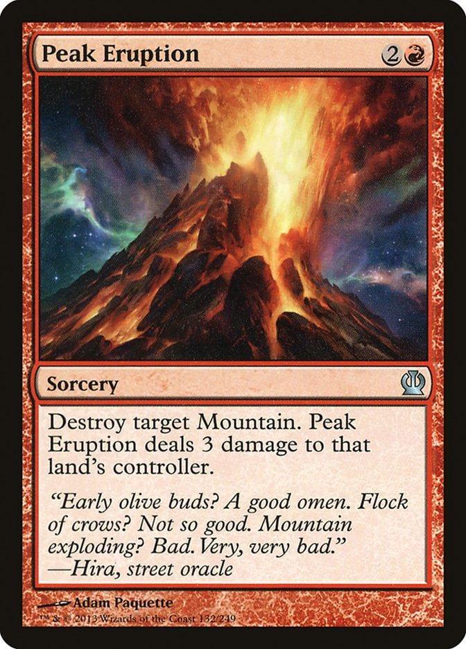 Peak Eruption [Theros] - La Boîte Mystère ( The Mystery Box)