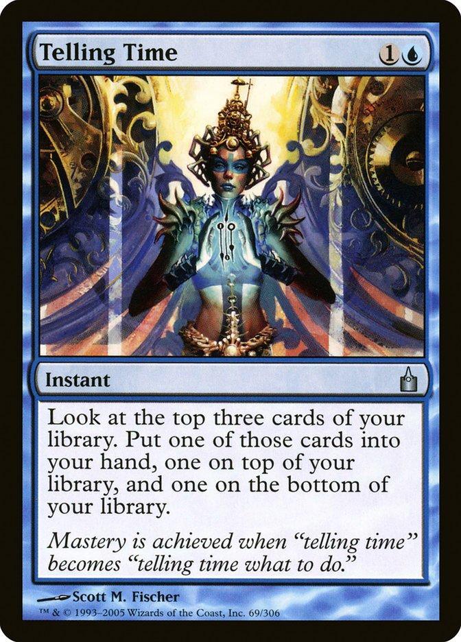 Telling Time [Ravnica: City of Guilds] - La Boîte Mystère ( The Mystery Box)
